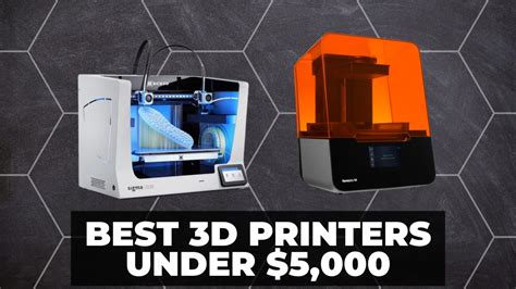 Top Affordable 3D Printers under $5000 in 2021